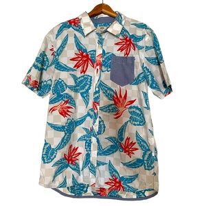 Vans Hawaiian Short Sleeve Shirt Size L